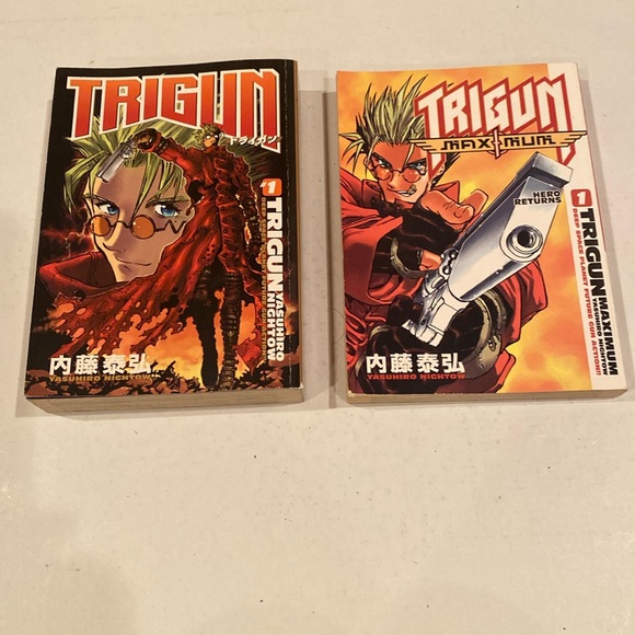 Trigun #1 and Trigun Maximum #1 Graphic Novels - Picture 1 of 3